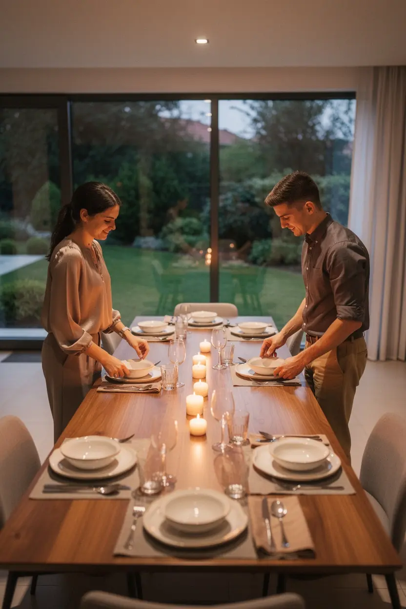 Modern office workspace